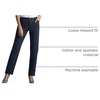 Lee Women’s Petite Relaxed Fit All Day Straight Leg Pant(Imperial Blue)