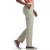 Lee Women’s Petite Ultra Lux Comfort with Flex-to-go Utility Pant(Salina Stone)