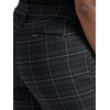 Lee Women’s Petite Wrinkle Free Relaxed Fit Straight Leg Pant(Black/Charcoal Plaid)