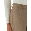 Lee Women’s Petite Wrinkle Free Relaxed Fit Straight Leg Pant(Dark Earth)