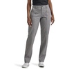 Lee Women’s Petite Ultra Lux Comfort with Flex-to-go Utility Pant(Hd Gray)