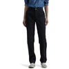 Lee Women’s Petite Ultra Lux Comfort with Flex-to-go Utility Pant(Unionall Black)